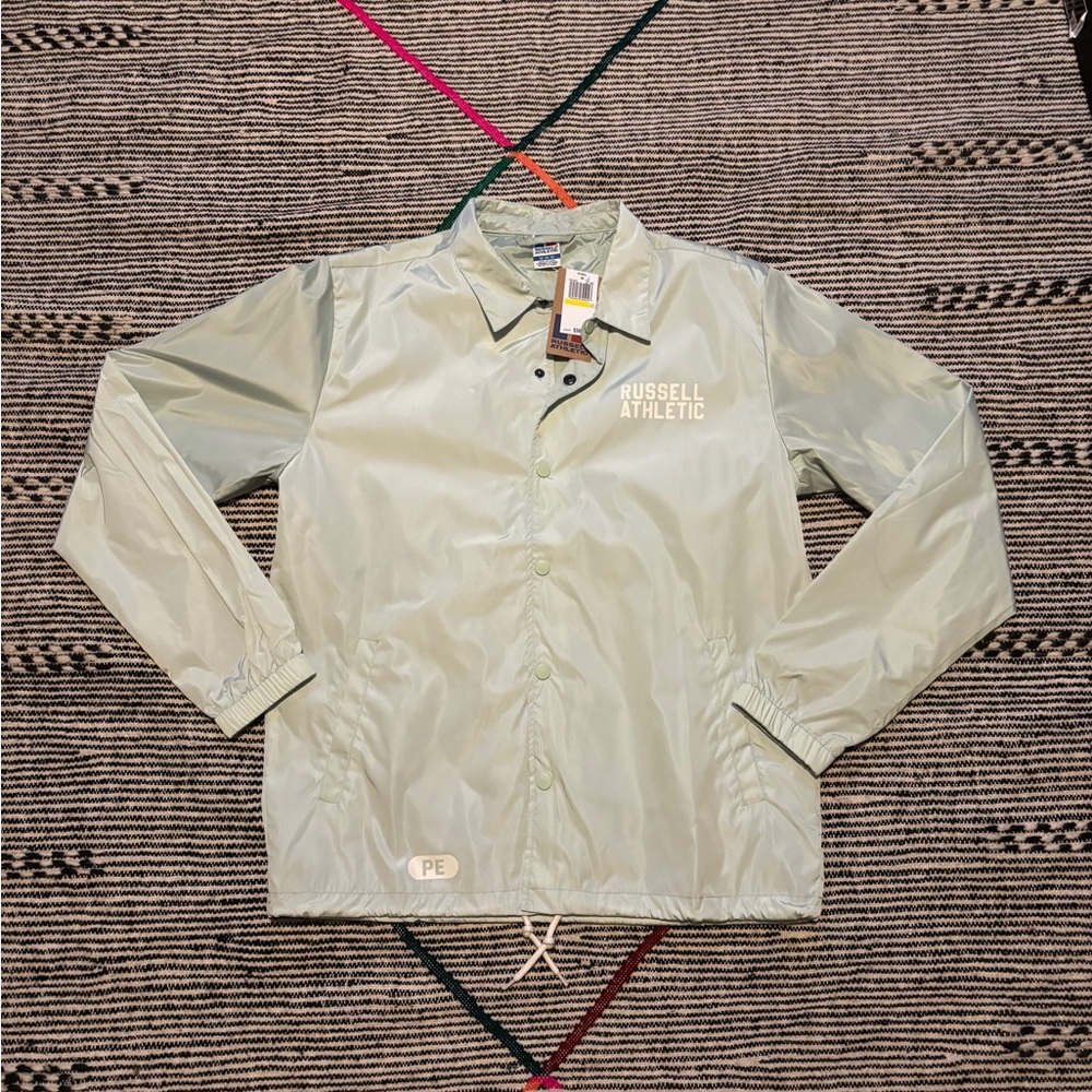 Russell Athletic Men's Light Green Jacket
